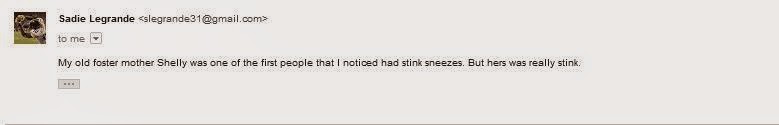 Why do my sneezes stink?